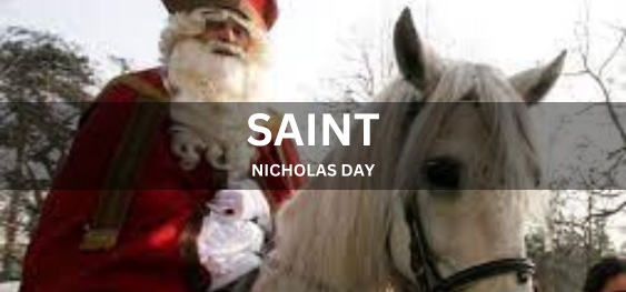 SAINT NICHOLAS DAY  [सेंट निकोलस दिवस]